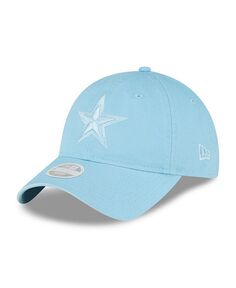 Яркая регулируемая шапка Big Boys and Girls Light Blue Dallas Cowboys Color Pack Яркая регулируемая шапка 9TWENTY New Era, синий