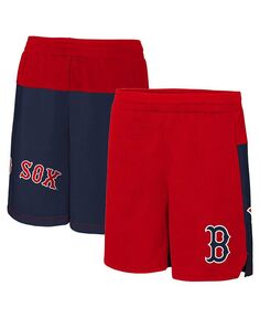 Красные эластичные шорты Boston Red Sox для мальчиков и девочек Big Boys and Girls 7th Inning Outerstuff, красный