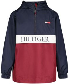 Куртка Popover с цветными блоками Tommy Hilfiger, синий