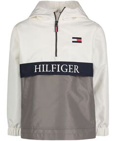 Куртка Popover с цветными блоками Tommy Hilfiger, белый