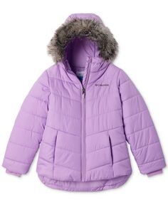 Куртка с капюшоном Katelyn Crest II для больших девочек Columbia, фиолетовый