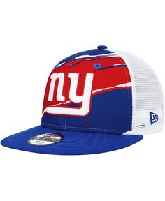 Молодежная кепка Royal New York Giants Tear 9FIFTY для мальчиков и девочек New Era, синий
