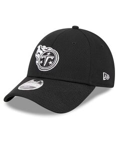 Молодежная черная регулируемая кепка Tennessee Titans для мальчиков и девочек Main B-Dub 9FORTY New Era, черный