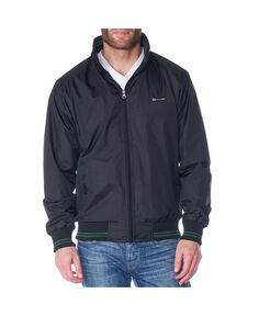 Мужская легкая куртка-бомбер, повседневная ветровка, университетское пальто Alpine Swiss, зеленый