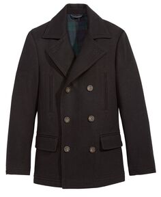 Однотонное обычное пальто для больших мальчиков Lauren Ralph Lauren, черный