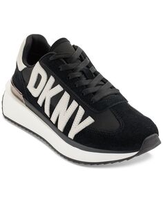 Низкие кеды Arlan на шнуровке DKNY, черный