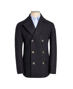 Однотонное обычное пальто для больших мальчиков Lauren Ralph Lauren, серый