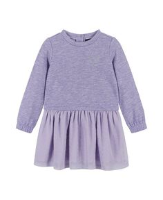 Платье для маленьких девочек Purple Heart Two-Fer Andy &amp; Evan, фиолетовый