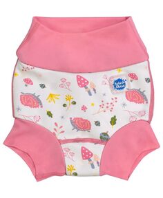 Подгузники для плавания Happy Nappy Duo для маленьких девочек Splash About, розовый