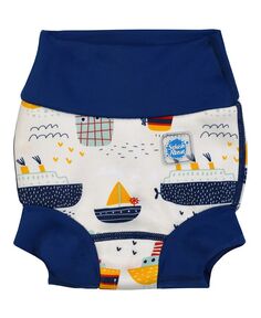 Подгузники для плавания Happy Nappy Duo для маленьких мальчиков Splash About, синий