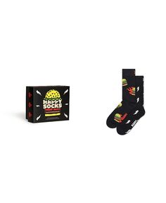 Подарочный набор носков Blast Off Burger, упаковка из 2 шт. Happy Socks, мультиколор