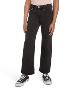Прямые мешковатые джинсы 94 со средней посадкой для больших девочек в винтажном стиле Levi&apos;s, черный Levis