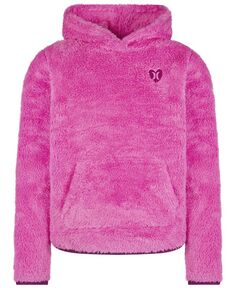 Пуловер с капюшоном из шерпы для больших девочек Hurley, розовый