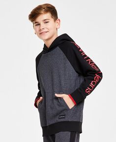 Пуловер с капюшоном Big Boys Blocked Calvin Klein, мультиколор