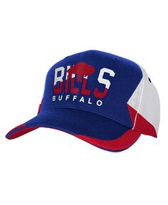 Регулируемая шапка Royal Buffalo Bills в стиле ретро с куполом для больших мальчиков и девочек Mitchell &amp; Ness, синий