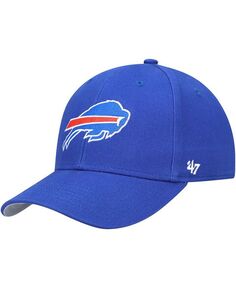 Регулируемая шапка Royal Buffalo Bills с логотипом MVP для маленьких мальчиков и девочек &apos;47 Brand, синий