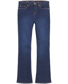 Расклешенные джинсы со средней посадкой для больших девочек Tommy Hilfiger, синий