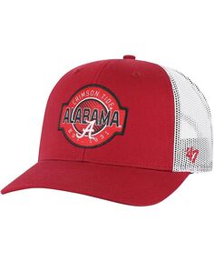 Регулируемая шапка Crimson Alabama Crimson Tide Scramble Trucker для мальчиков и девочек &apos;47 Brand, красный
