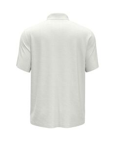 Рубашка поло с асимметричным принтом и короткими рукавами для больших мальчиков PGA TOUR, белый