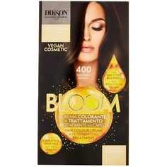 Краска для волос Bloom 400 Каштан со смесью органических масел, Dikson