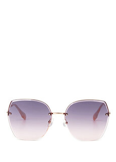 Bc 1276 c 2 женские солнцезащитные очки с геометрическим рисунком розового золота Blancia Milano
