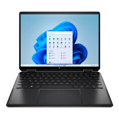 Ноутбук HP Spectre x360, 14-ef2013dx, 13.5&quot;, 16Гб/512Гб, Intel i7-1355U, Intel Iris Xe, чёрный, английская клавиатура