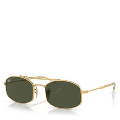 Солнцезащитные очки Ray-Ban, зеленый/золотой