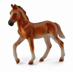 Collecta, Коллекционная статуэтка, домашнее животное, перуанская лошадь, жеребенок пасо, каштан