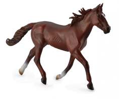 Collecta, Коллекционная статуэтка, Американская лошадь Кусака, каштановый окрас, размер XL
