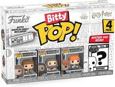 Funko Bitty POP!, коллекционная фигурка, Гарри Поттер, 4 упаковки Funko POP!