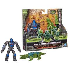 Hasbro, Фигурка Трансформеры, Optimus Primal&amp;Skullcruncher, 2 шт. Transformers