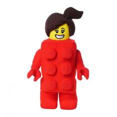 LEGO Brick Suit Girl плюшевая игрушка для девочек кирпичик