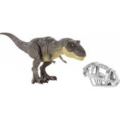 Mattel, Коллекционная фигурка, Мир Юрского периода, Шаг сокрушительного тираннозавра