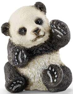 Schleich, Коллекционная фигурка, Маленькая играющая панда, Wild Life Red