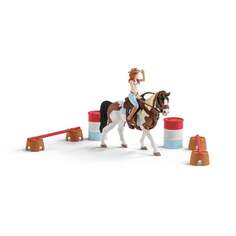 Schleich, статуэтка, набор для верховой езды в стиле вестерн Horse Club Hannah&apos;S, 20 футов