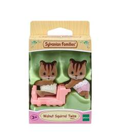 Sylvanian Families, коллекционные фигурки, набор близнецов-белочек