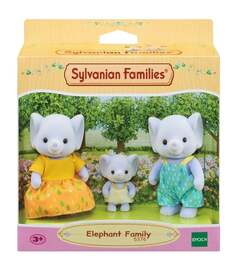 Sylvanian Families, коллекционные фигурки, набор «Семейство слонов»