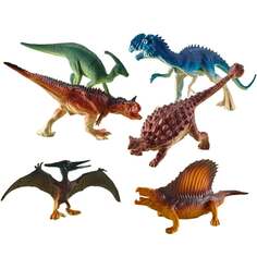 Динозавры, 6 штук, игрушка для детей Trifox