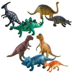 Динозавры, 8 штук, игрушка для детей Trifox