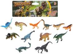 Динозавры, 12 штук, игрушка для детей Trifox
