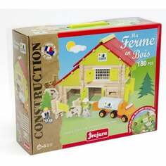 Игровой набор Jeujura My Wooden Farm 30 x 30 x 30 см (180 предметов) Inna marka