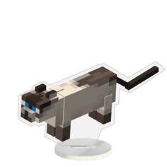 Коллекционная фигурка Minecraft Kitty 9,5 см Plexido