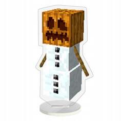 Коллекционная фигурка снеговика Minecraft 15 см Plexido