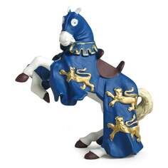 Папо, Коллекционная фигурка, 39339 Синяя лошадь короля Ричарда 12,5x5,2x7,3 Papo