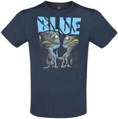 Парк юрского периода - синий хищник - футболка поп (L) Funko