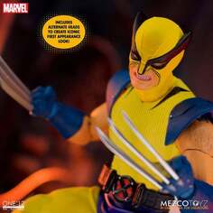 Фигура Росомаха Deluxe Стальная Коробка Издание Люди Икс Marvel Universe 16 См Mezco Toyz
