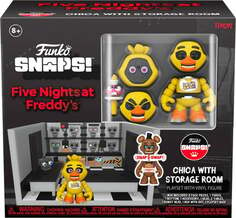 Фигурка Funko, POP FNAF Snap: игровой набор — комод для хранения вещей с Чикой