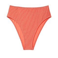 Трусы бикини Victoria&apos;s Secret Pink High-waist Cheeky, коралловый