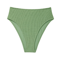 Трусы бикини Victoria&apos;s Secret Pink High-waist Cheeky, зеленый