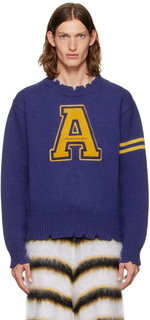 Синий студенческий свитер Andersson Bell